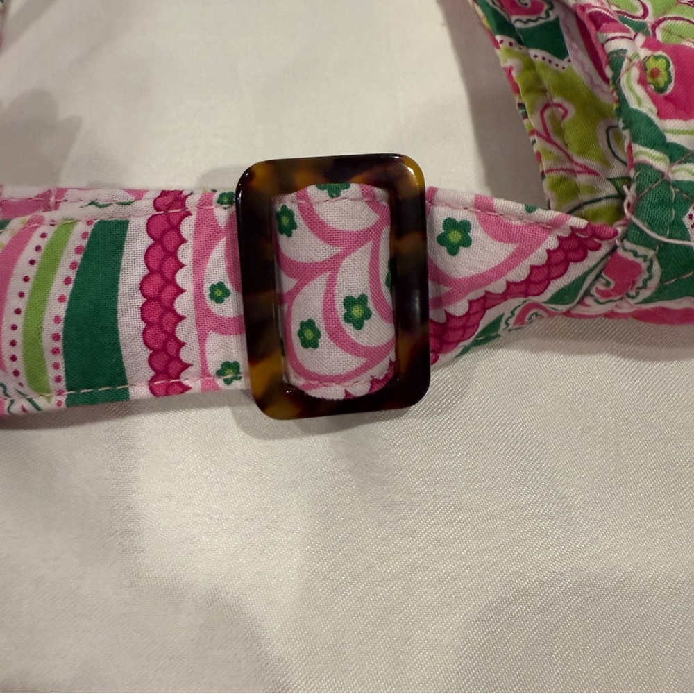 Vera Bradley Crossbody Hipster Bag in Retired Pinwheel Pink Pattern - Picture 6 of 8